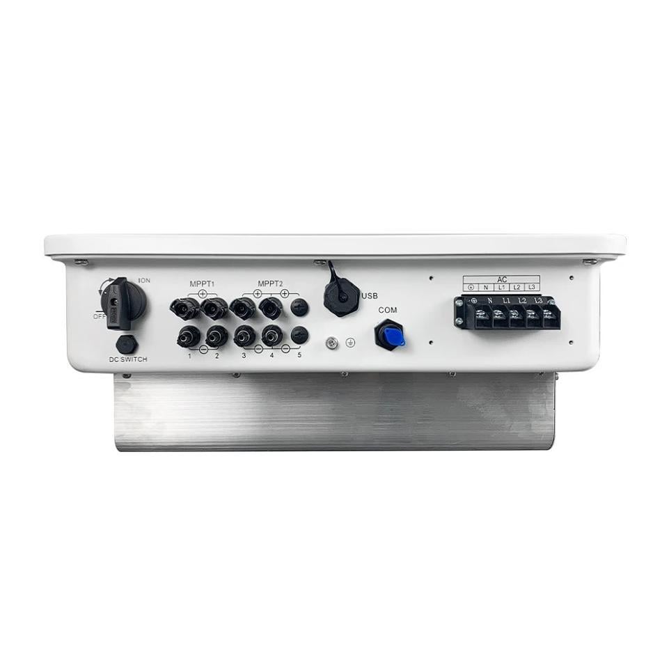 Інвертор сонячний гібридний Growatt AFCI 30к Вт три фази пасивне охолодження 31 кг (603302) - фото 2 Інвертор сонячний гібридний Growatt AFCI 30к Вт три фази пасивне охолодження 31 кг (603302) - фото 2