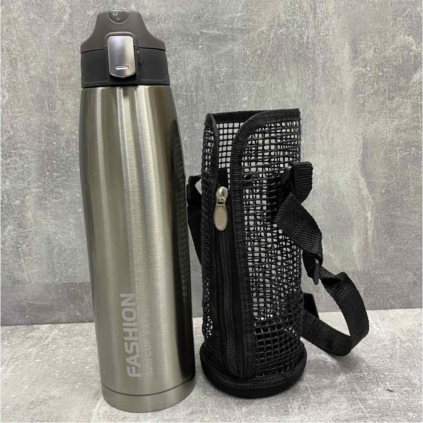 Термос-поилка Stenson MT-3448 из нержавеющей стали 1 л Стальной (1708782047)