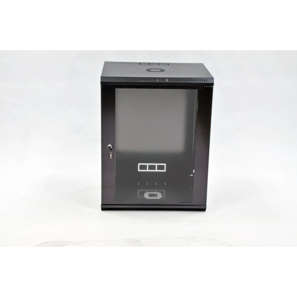 Шафа 15U акрилове скло 600х500х773 мм Чорний (UA-MGSWL155B) - фото 4 Шафа 15U акрилове скло 600х500х773 мм Чорний (UA-MGSWL155B) - фото 4