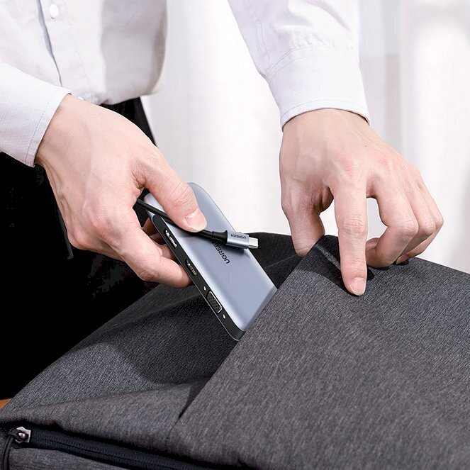 Концентратор UGREEN CM274 9in1 Grey (70301) - фото 6 Концентратор UGREEN CM274 9in1 Grey (70301) - фото 6