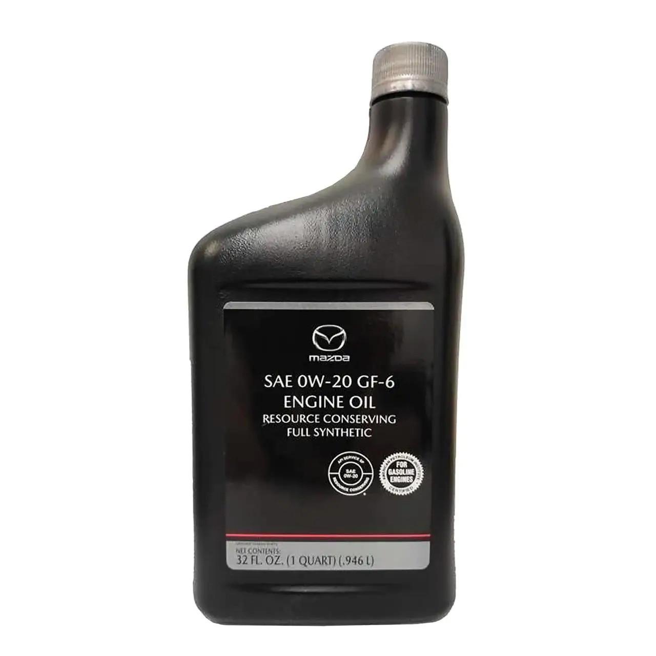 Моторне масло Mazda Super Premium 0W-20 0,946 л (0000G60W20QT)