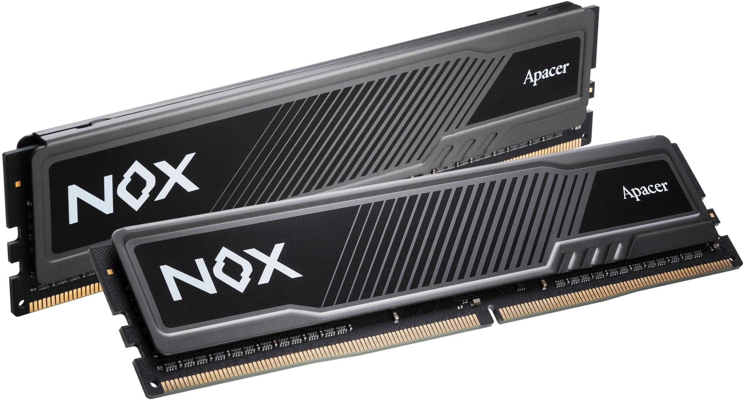 Оперативная память Apacer NOX DDR4 2x16GB/3200 (AH4U32G32C28YMBAA-2) - фото 2