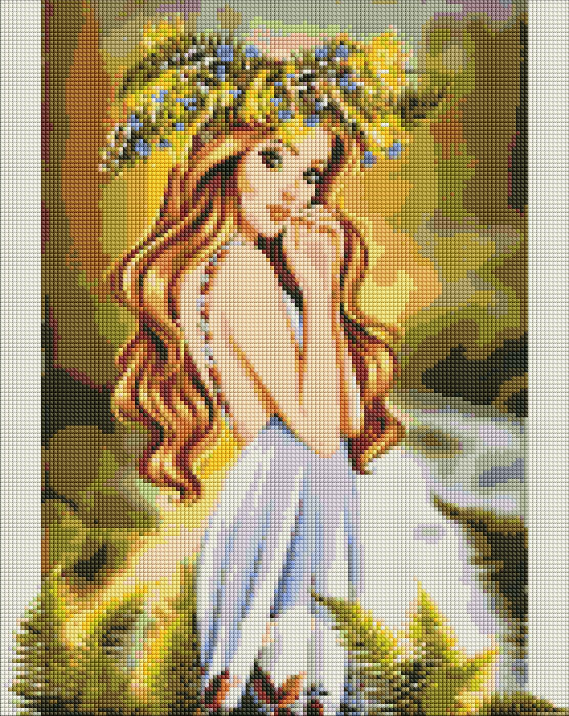 Алмазная мозаика Идейка Берегиня леса 40x50 см (AMO7398)