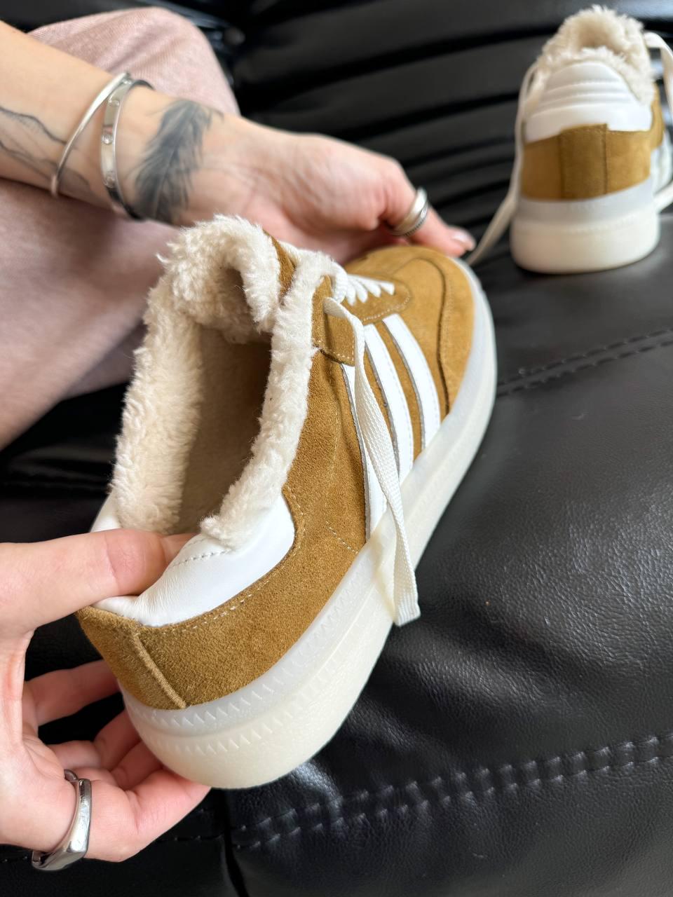 Кеди жіночі на хутрі Maya Shoes р. 38 Гірчичний (3021/1) - фото 11 Кеди жіночі на хутрі Maya Shoes р. 38 Гірчичний (3021/1) - фото 11