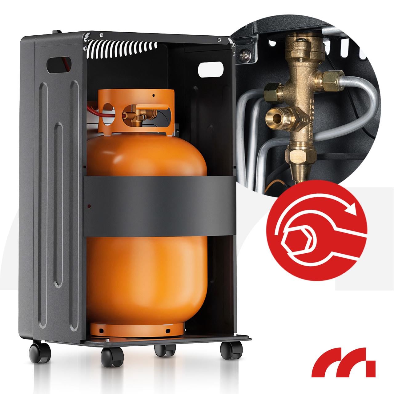Газовый обогреватель Maltec GAS-500WT 4,2 кВт керамический инфракрасный складной со шлангом и редуктором без баллона. - фото 5 Газовый обогреватель Maltec GAS-500WT 4,2 кВт керамический инфракрасный складной со шлангом и редуктором без баллона. - фото 5