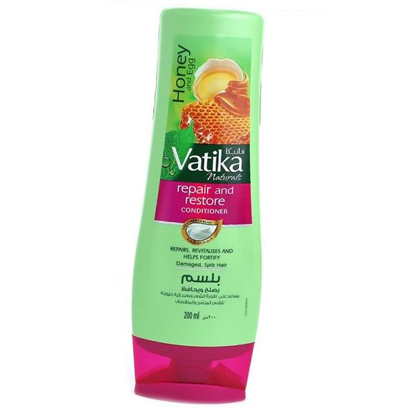 Кондиционер для волос восстанавливающий, Vatika Honey and Egg Conditioner, Dabur 200мл (43634021)