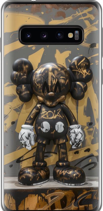 Чехол на Samsung Galaxy S10 Bronze kaws (6097t-1640-42517)