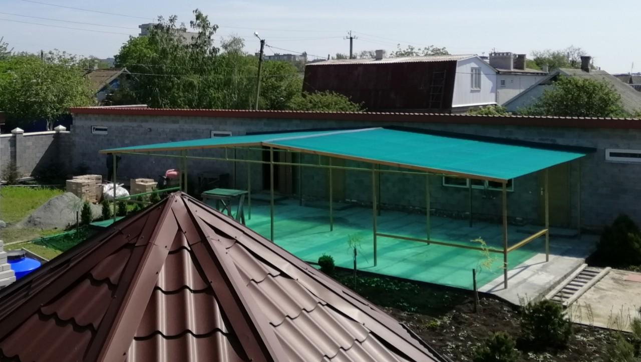 Шифер в рулонах пластиковый гофрированный PolyRoll "Усиленный" 2 м Зеленый - фото 10