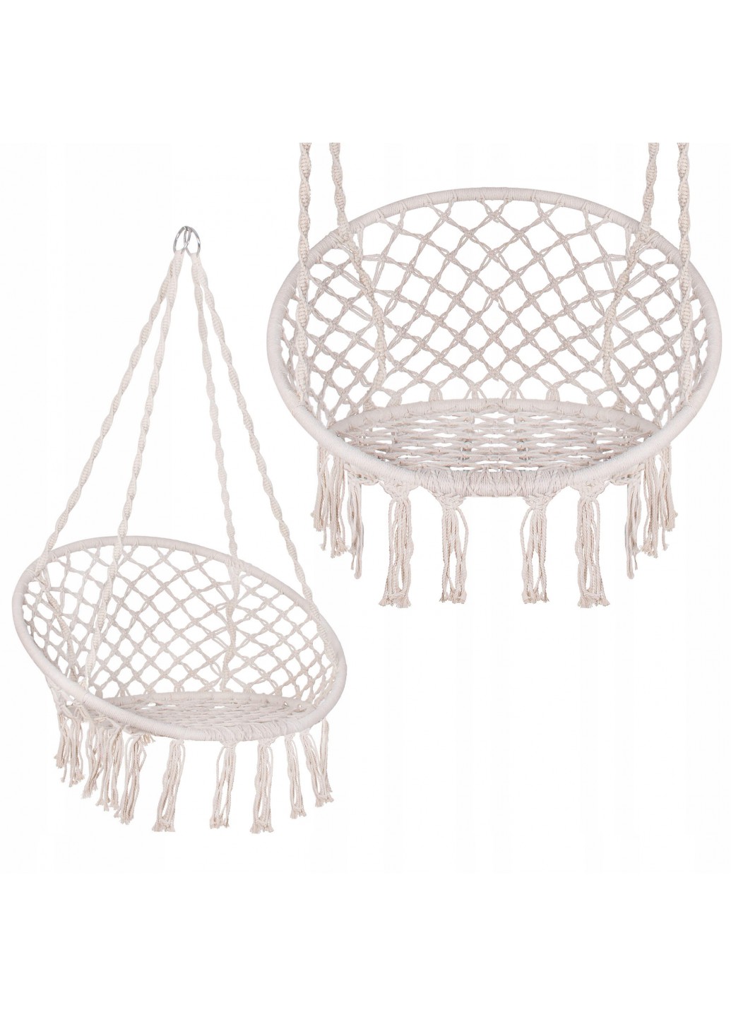 Садова гойдалка Springos Білий (SPR0020) - фото 5 Садова гойдалка Springos Білий (SPR0020) - фото 5