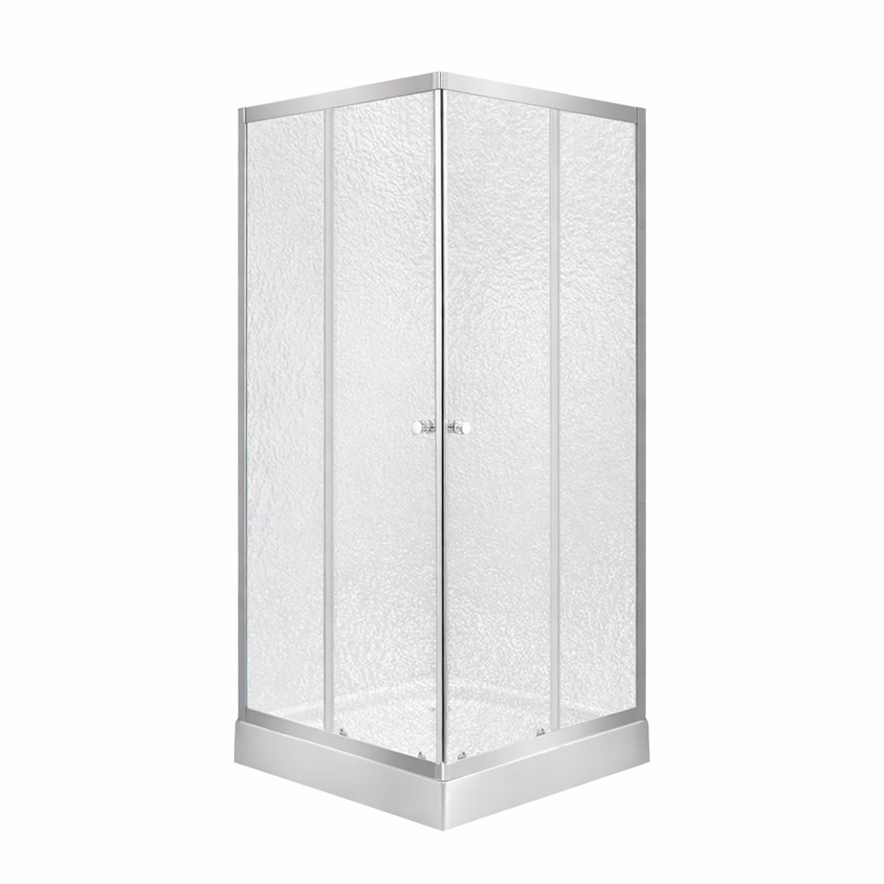 Душевая кабина Lidz Wawel SC90x90.SAT.LOW.FR стекло Frost 4 мм/душевой поддон Kapielka ST 90x90х14 см (2552208767)
