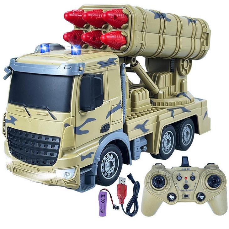 Радиоуправляемая игрушка TK Group Грузовик с Ракетной Установкой на аккумуляторе (28443608) - фото 2 Радиоуправляемая игрушка TK Group Грузовик с Ракетной Установкой на аккумуляторе (28443608) - фото 2