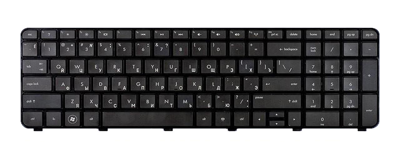 Клавиатура для ноутбука HP Pavilion DV7T-4000 матовая (605344-251)