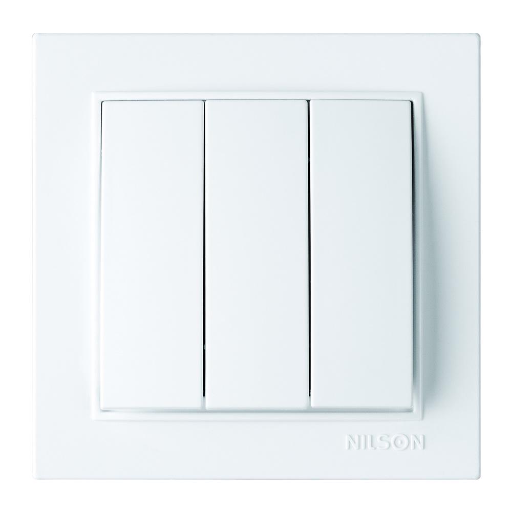 Выключатель Nilson Thor Белый (27111066)