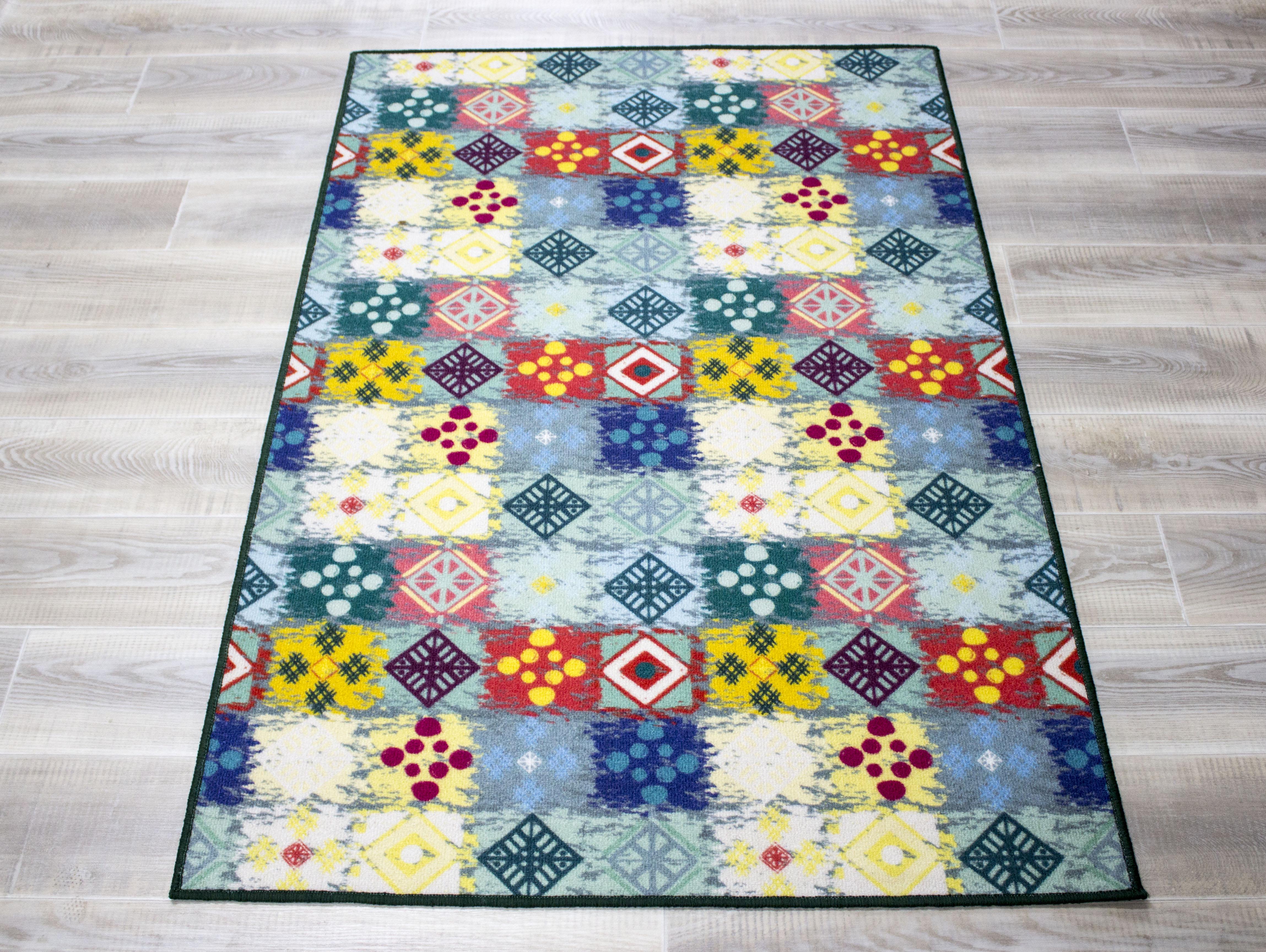 Коврик Print Digital 100x150 см Асорти (24167287) - фото 4 Коврик Print Digital 100x150 см Асорти (24167287) - фото 4