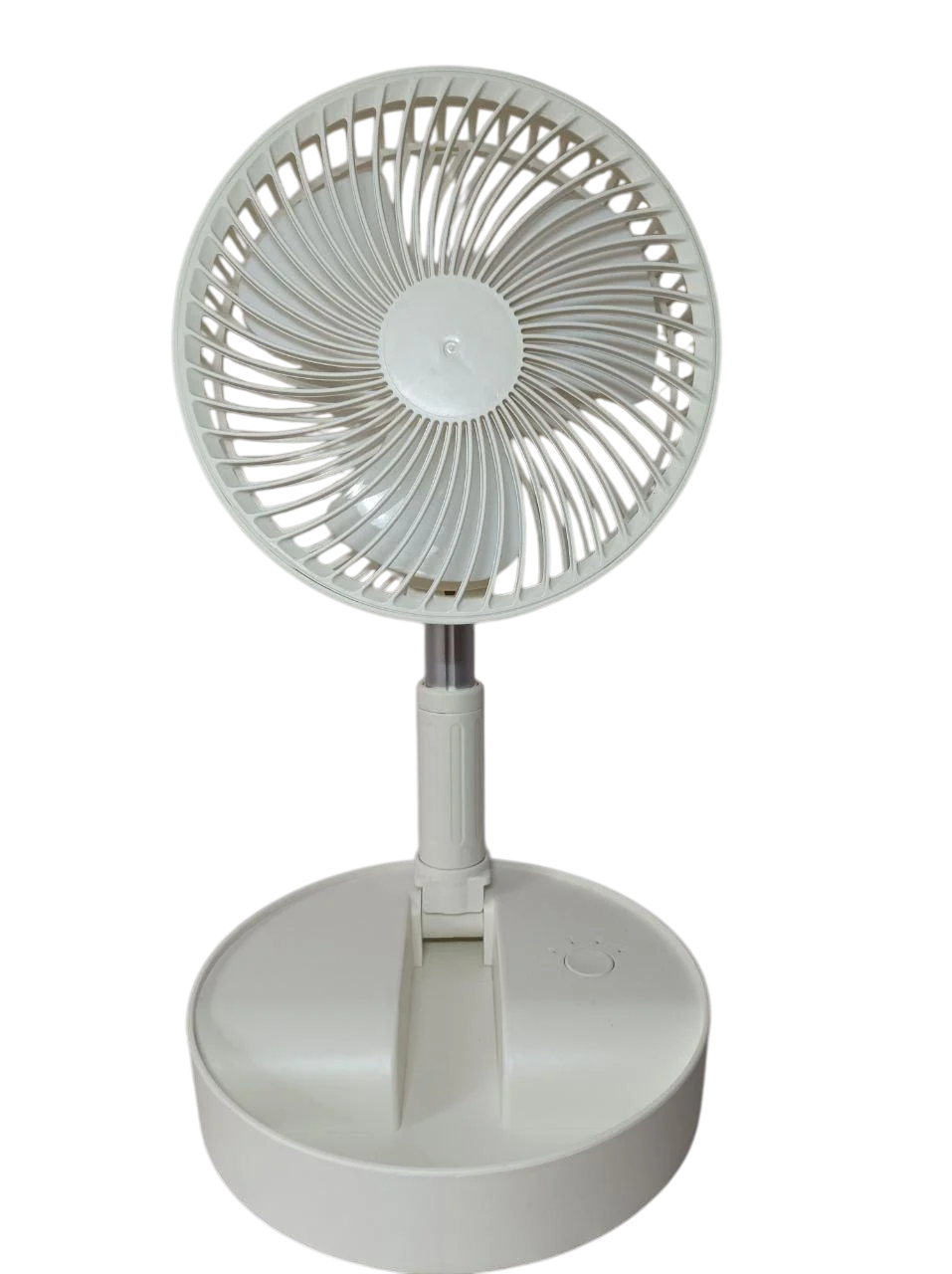 Вентилятор телескопічний на акумуляторі Li-ion 7200 mAh з пультом ДУ Білий (1777409410)