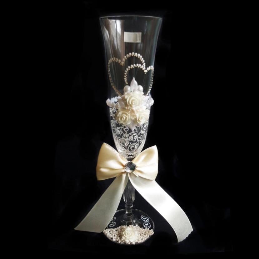 Бокалы свадебные Bohemia Sandy 190 мл 2 шт. (8507)