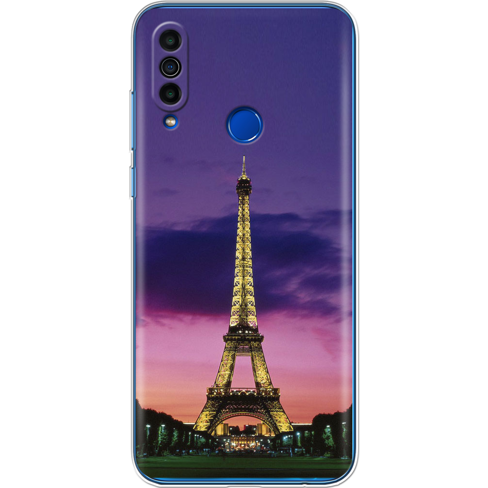 Чехол BoxFace Meizu M10 Полночь в Париже Прозрачный силикон (40851-up964-41950)