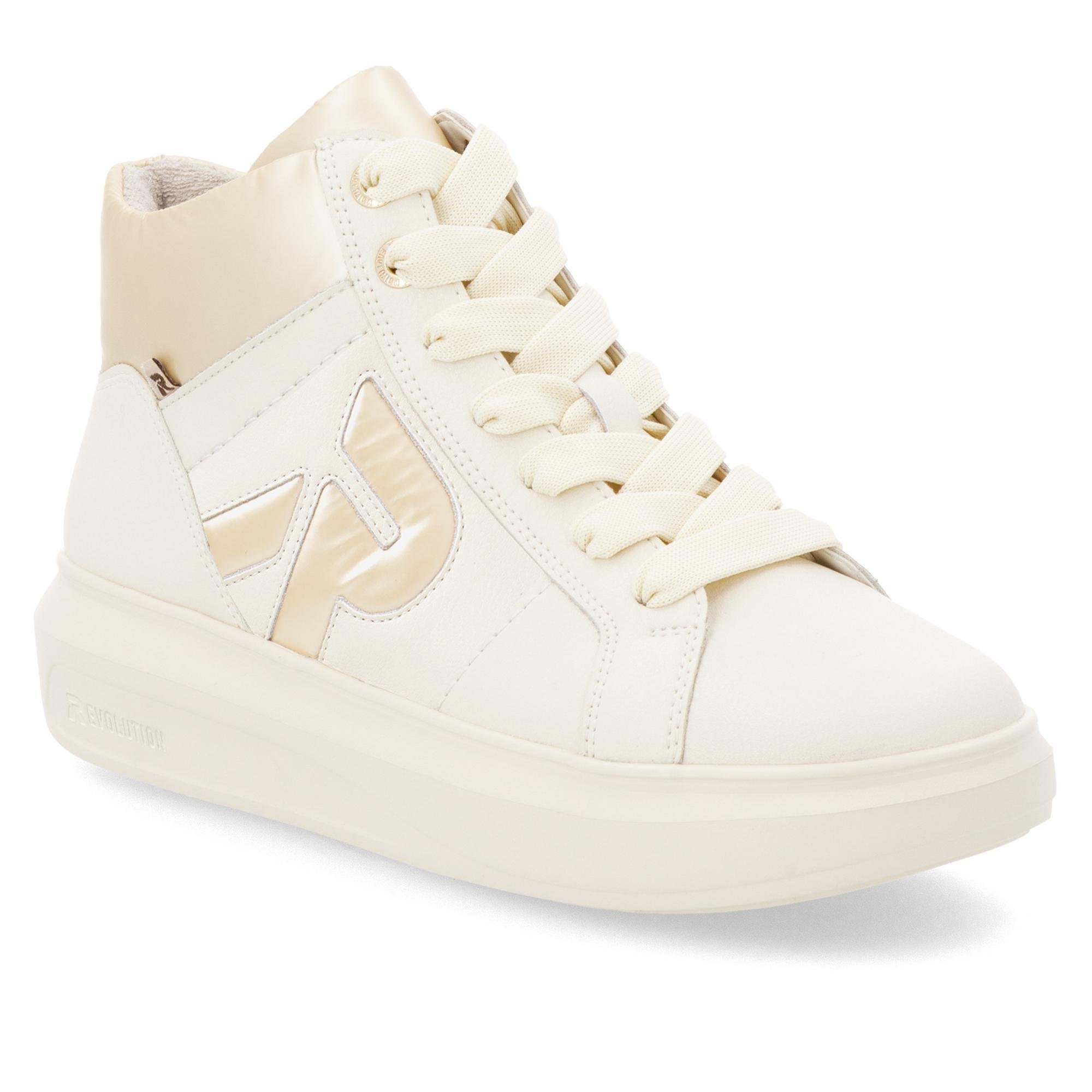 Ботинки женские осенние RIEKER Evolution повседневные р. 40 Бежевый (056384-40)