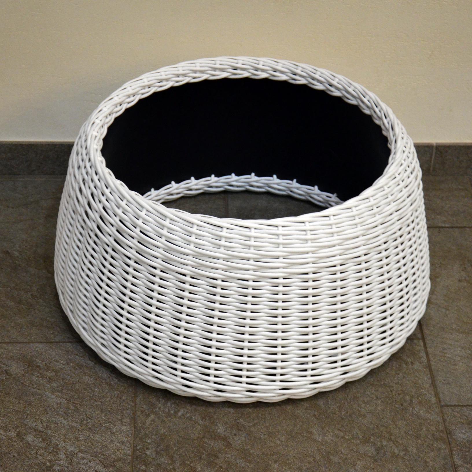 Подставка-юбка под елку плетеная из искусственного ротанга/ручной работы L Белый (22461937) - фото 2 Подставка-юбка под елку плетеная из искусственного ротанга/ручной работы L Белый (22461937) - фото 2