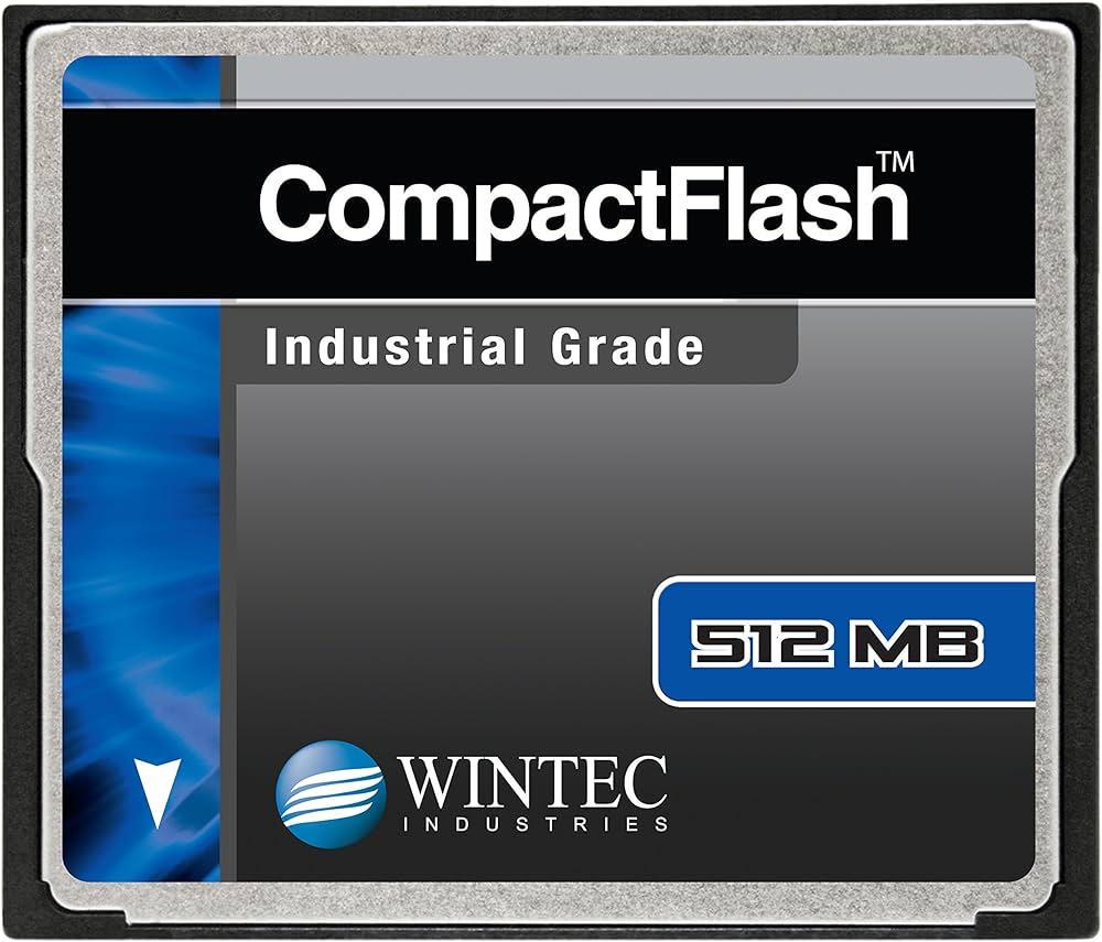 Карта памяти промышленная промышленная industrial Grade Compact Flash WINTEC 512Mb (18340414)