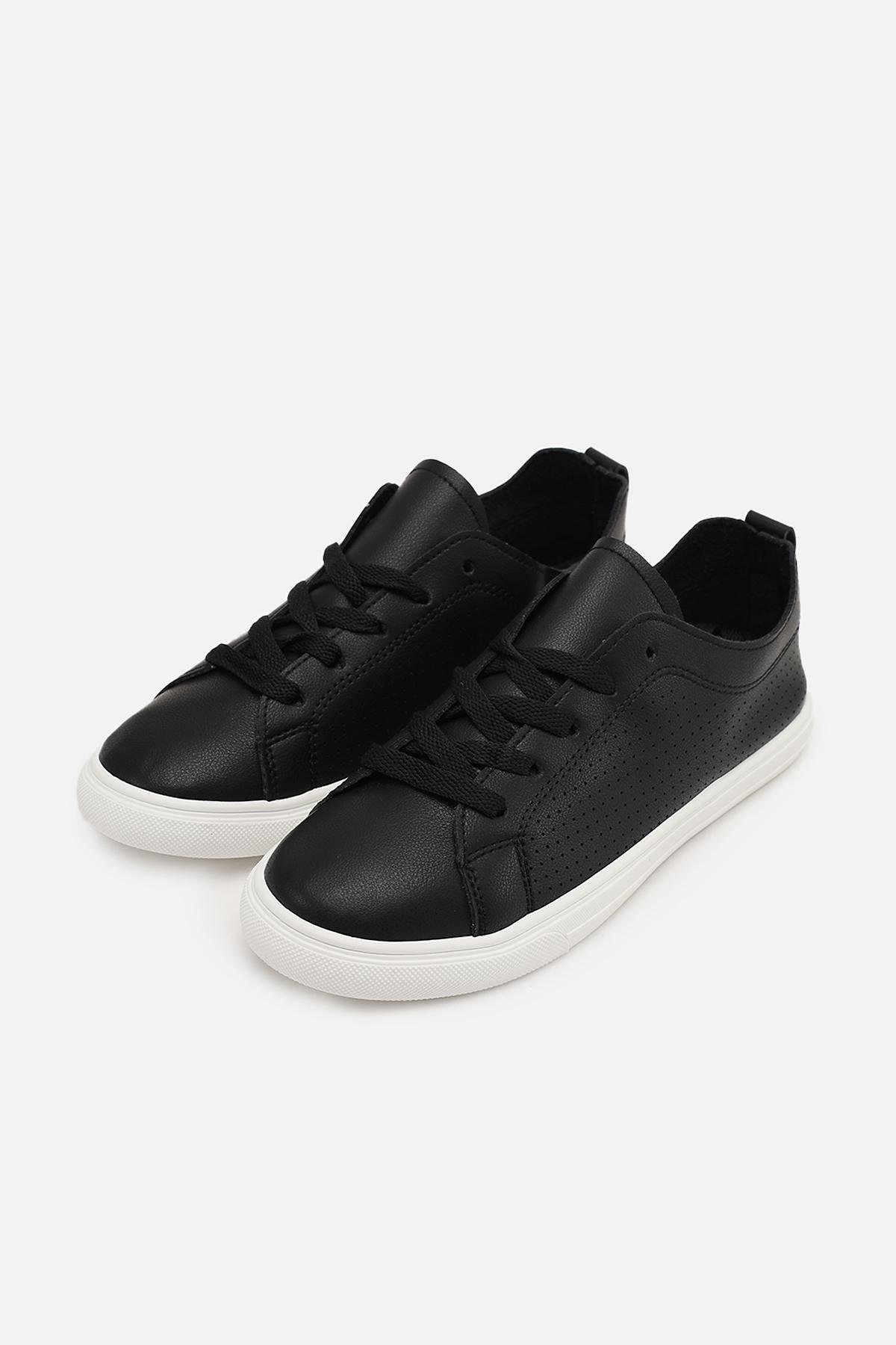 Кеди жіночі ЦБ-00273226 р. 38 Чорний (SKT001053914) - фото 3 Кеди жіночі ЦБ-00273226 р. 38 Чорний (SKT001053914) - фото 3