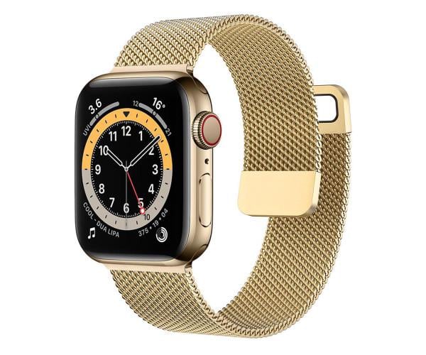 Ремінець Milanese Loop для Apple Watch 38/Apple Watch 40 мм Золотий