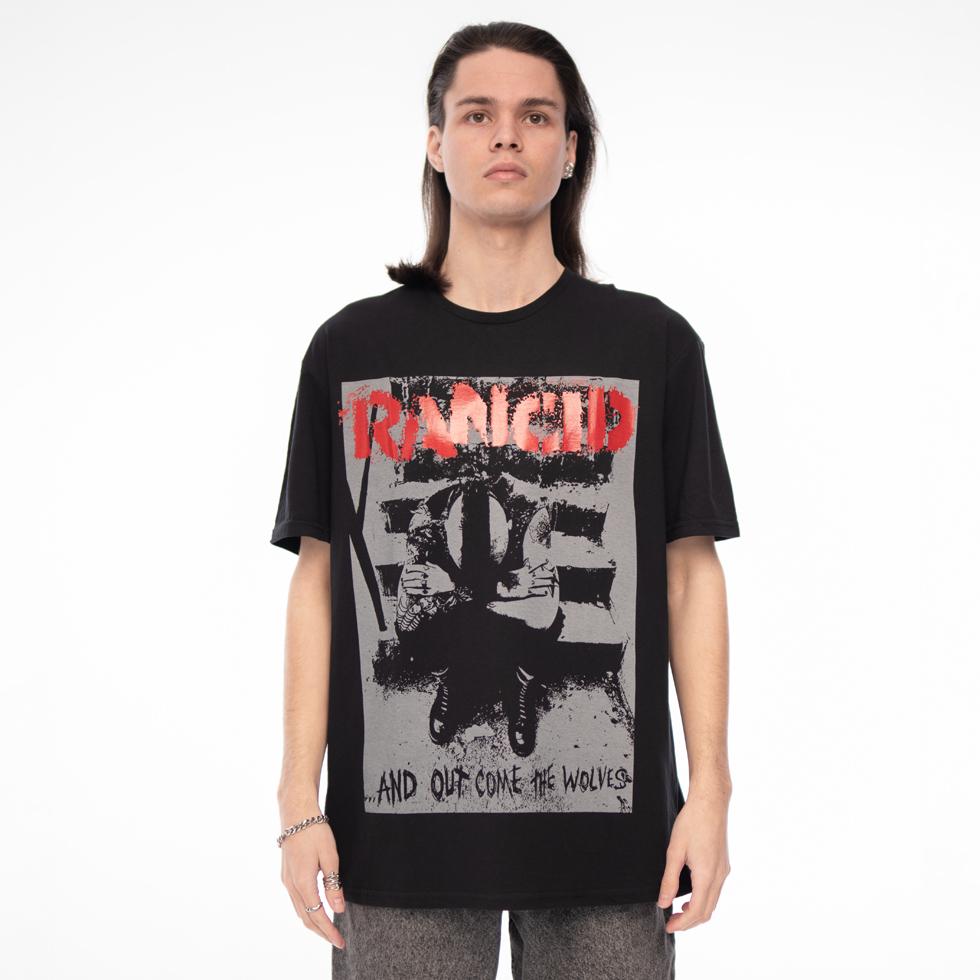 Футболка унисекс Rancid And Out Come the Wolves XL Черный (00000001787)
