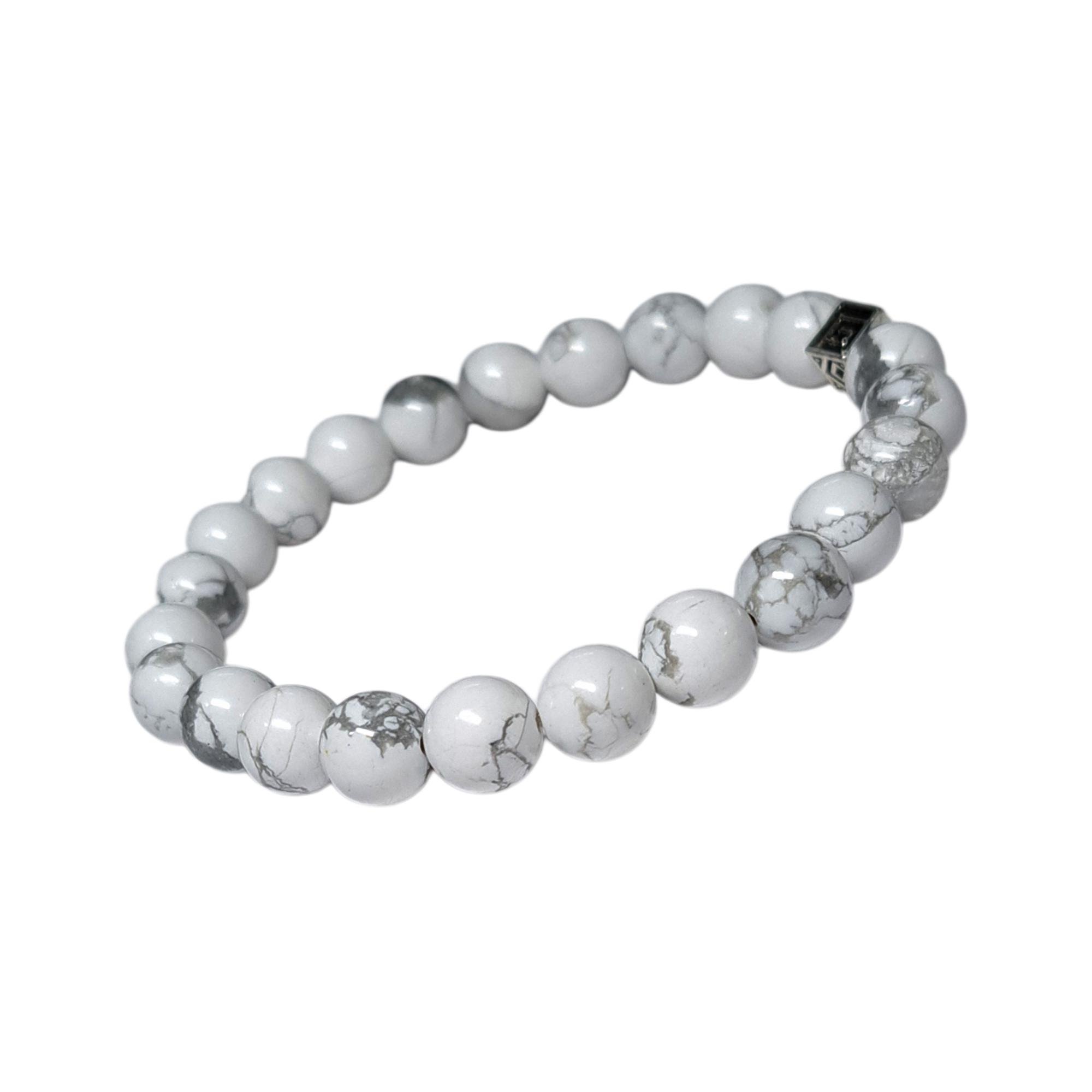 Браслет DARSANA из натурального камня кахолонг d бусин 8 мм (DRSU001283)