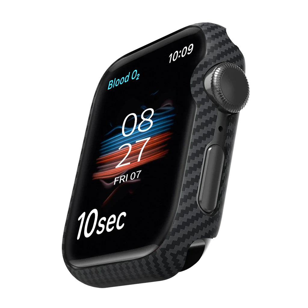 Чохол накладка Pitaka Air Case для Apple Watch 7 45 мм Black/Grey (KW2002A) - фото 4 Чохол накладка Pitaka Air Case для Apple Watch 7 45 мм Black/Grey (KW2002A) - фото 4