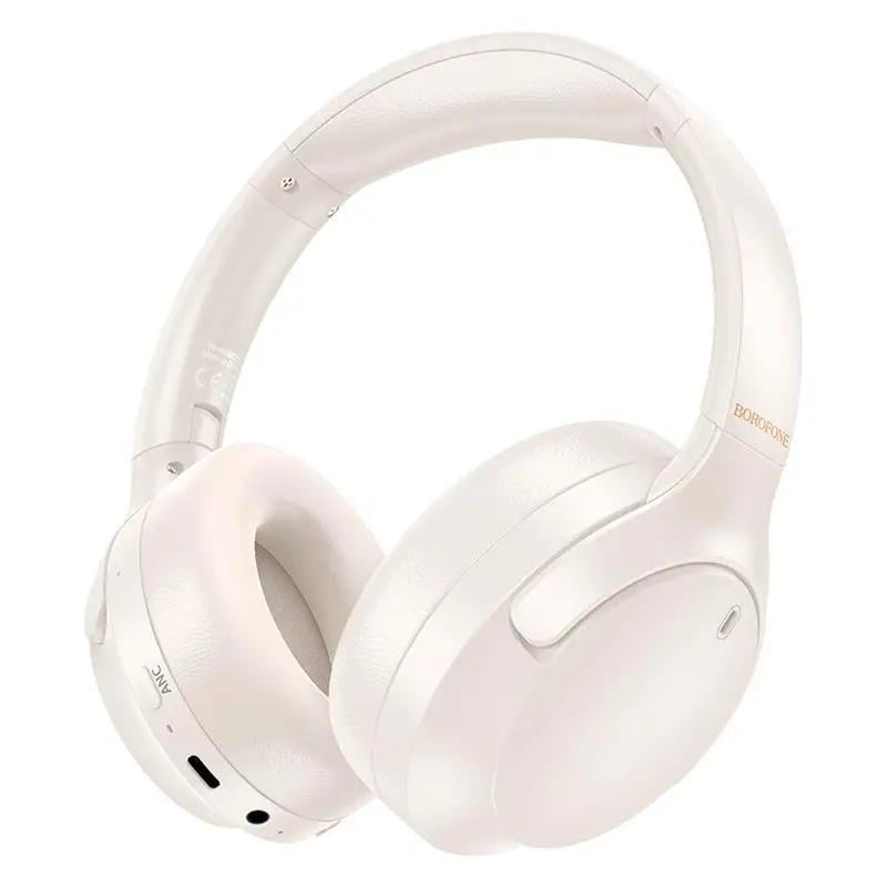 Наушники беспроводные Borofone Prestige active noise reduction BT headphones BO31 Белый