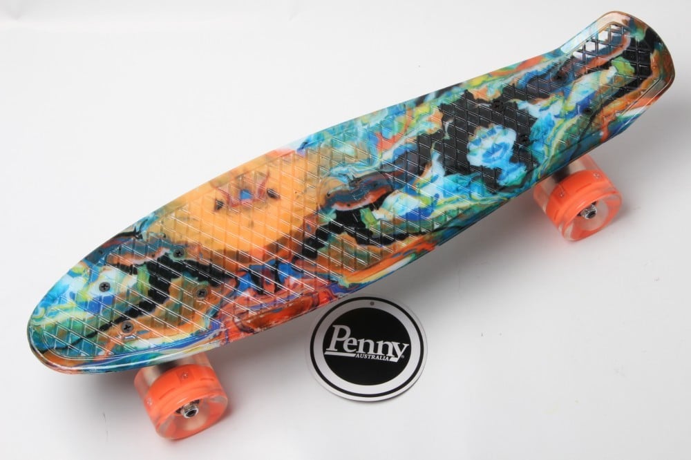 Пенніборд Penny Style LUX 22" колеса з підсвіткою Art (2T2035) Пенніборд Penny Style LUX 22" колеса з підсвіткою Art (2T2035)