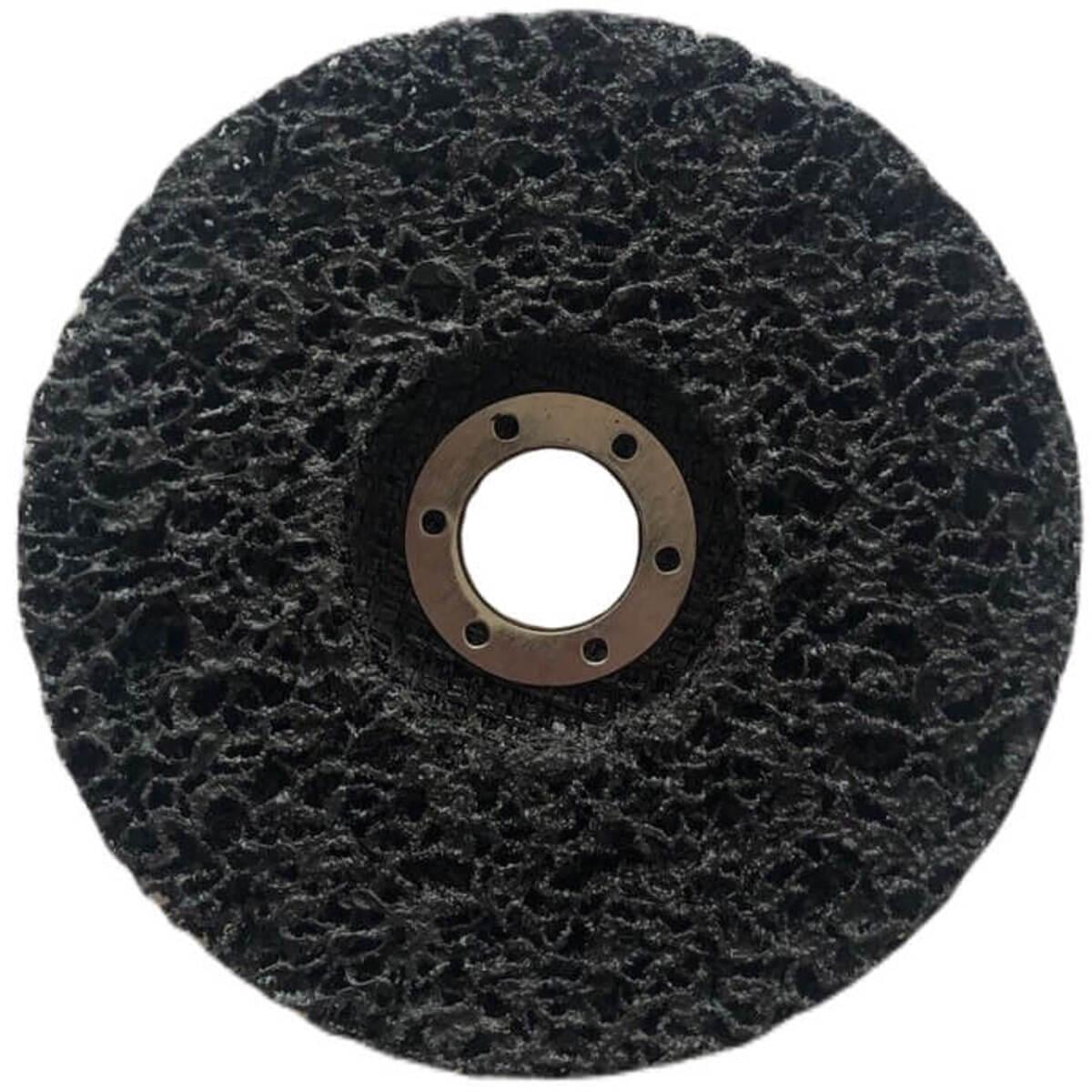 Диск зачистной NovoAbrasive Profi 125х22,23 коралловый из нетканого материала 5 шт. Черный (118906)