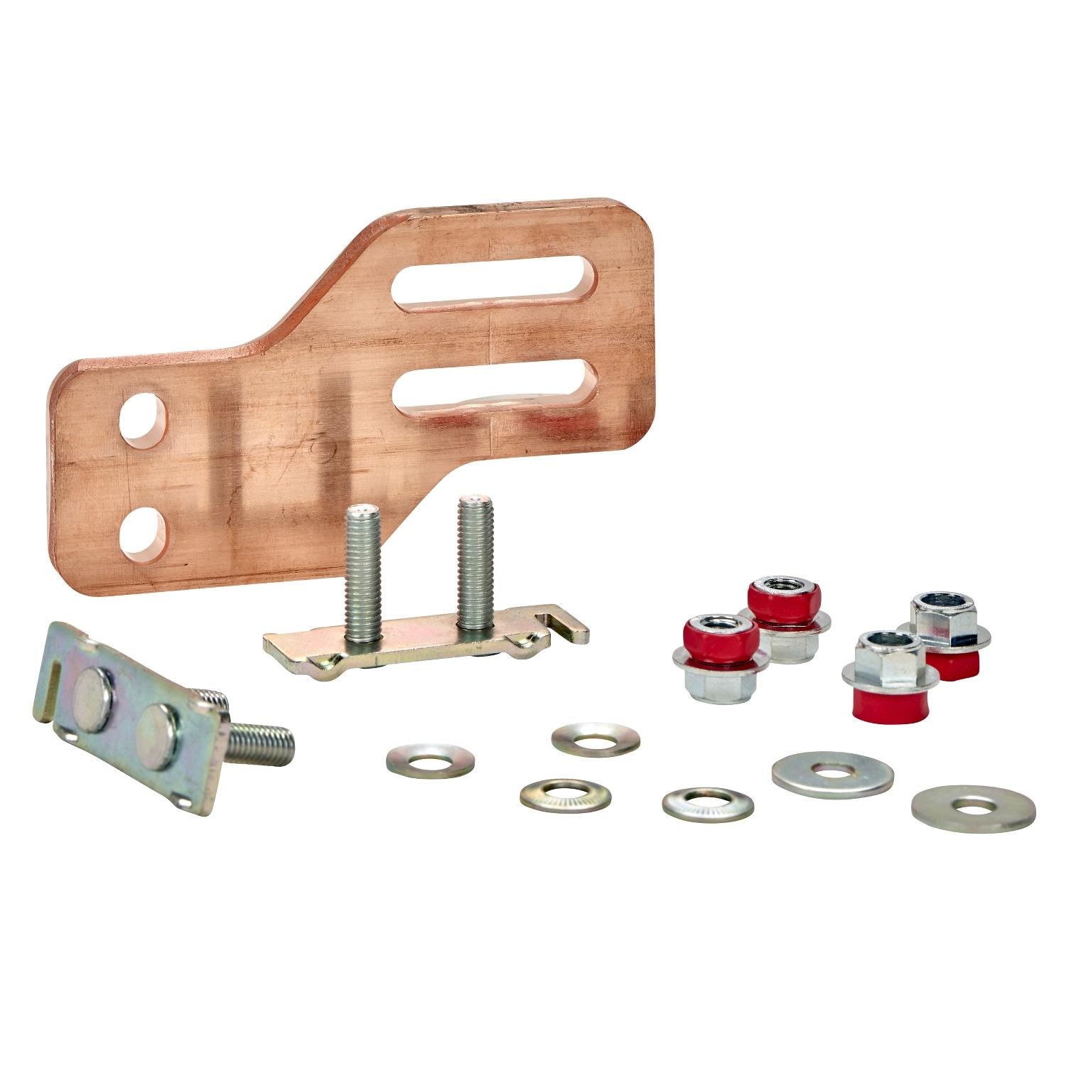 Соединение угловое Schneider Electric для шины Linergy LGYE 1600A 80x140x4 мм в шкафчике PrismaSeT (LVS04603)