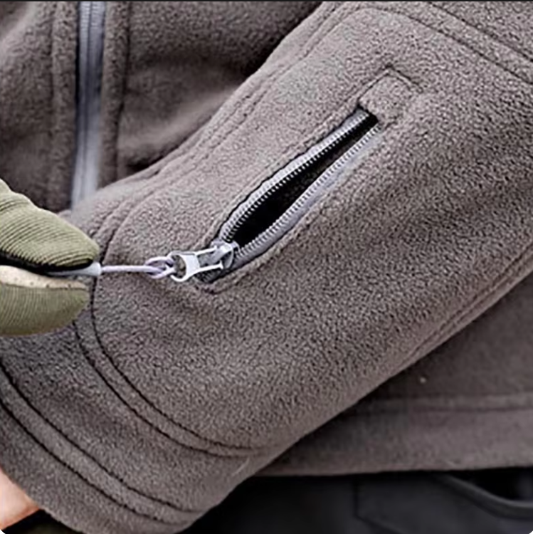 Куртка флісова Solve для активного відпочинку XL Койот (KT6000435) - фото 7 Куртка флісова Solve для активного відпочинку XL Койот (KT6000435) - фото 7