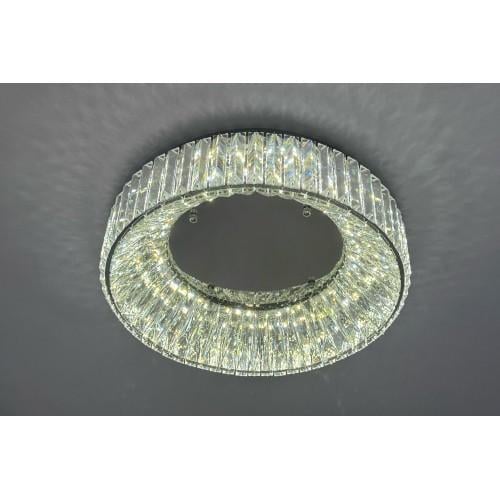 Люстра потолочная 229896-400 40 см 100W 20м2 Хром (1732820233)