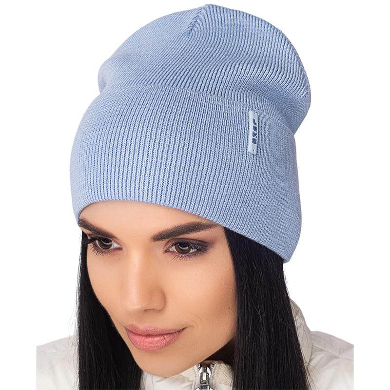 Шапка Leks Захват одинарный с отворотом лопатка One size Облачный (121724) Шапка Leks Захват одинарный с отворотом лопатка One size Облачный (121724)