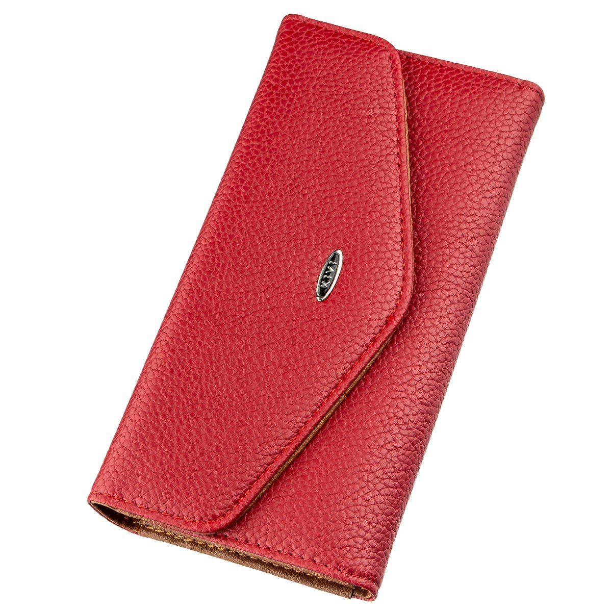 Кошелек женский Kivi-wallet 19067 кожа Красный