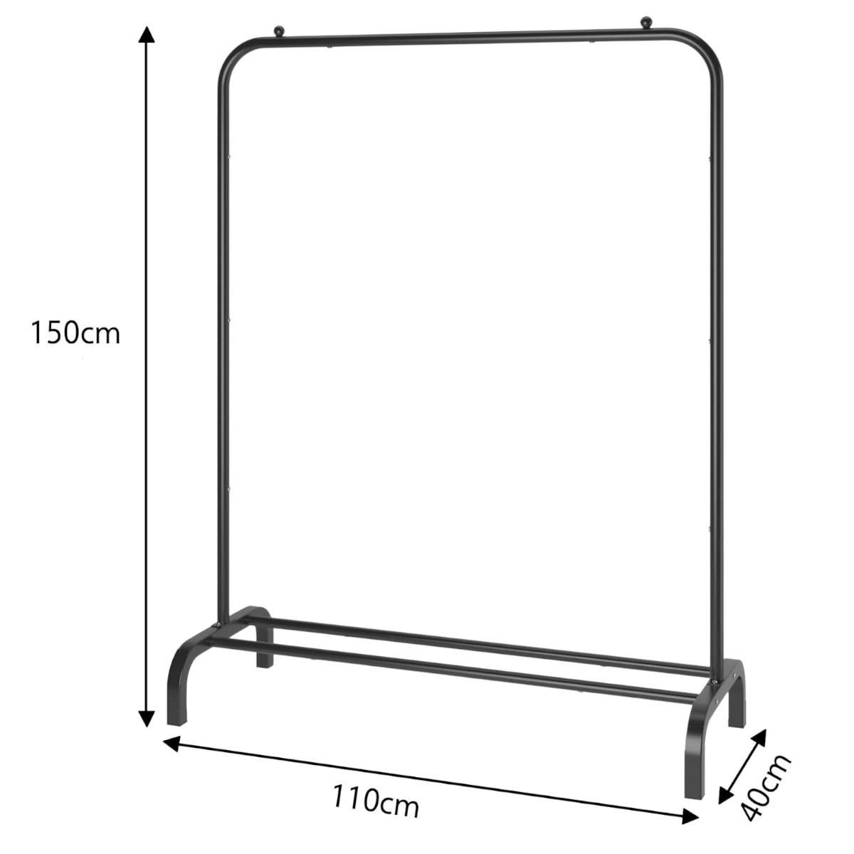 Вешалка-стойка для одежды Double Pole 110х40х150 см (R88771) - фото 5 Вешалка-стойка для одежды Double Pole 110х40х150 см (R88771) - фото 5