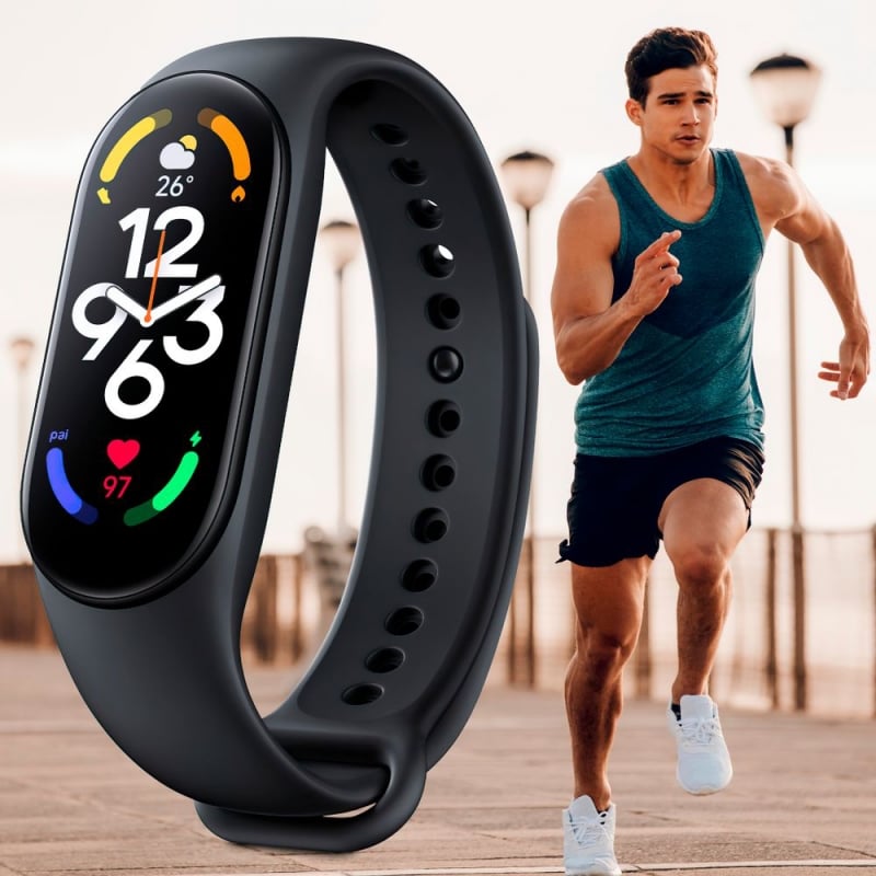 Фітнес-браслет FitPro Smart Band M7 Bluetooth 135 mAh Black (tf4622) - фото 2