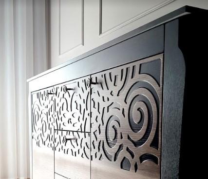 Комод для одежды Мастер Форм Гефест 1360х450х940 мм Венге магия/Дуб сонома (90746) - фото 3 Комод для одежды Мастер Форм Гефест 1360х450х940 мм Венге магия/Дуб сонома (90746) - фото 3