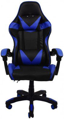 Кресло геймерское Черно-синий - фото 2 Кресло геймерское Черно-синий - фото 2