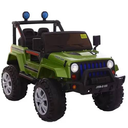 Электромобиль Just Drive JEEP GRAND-RS5 Зеленый