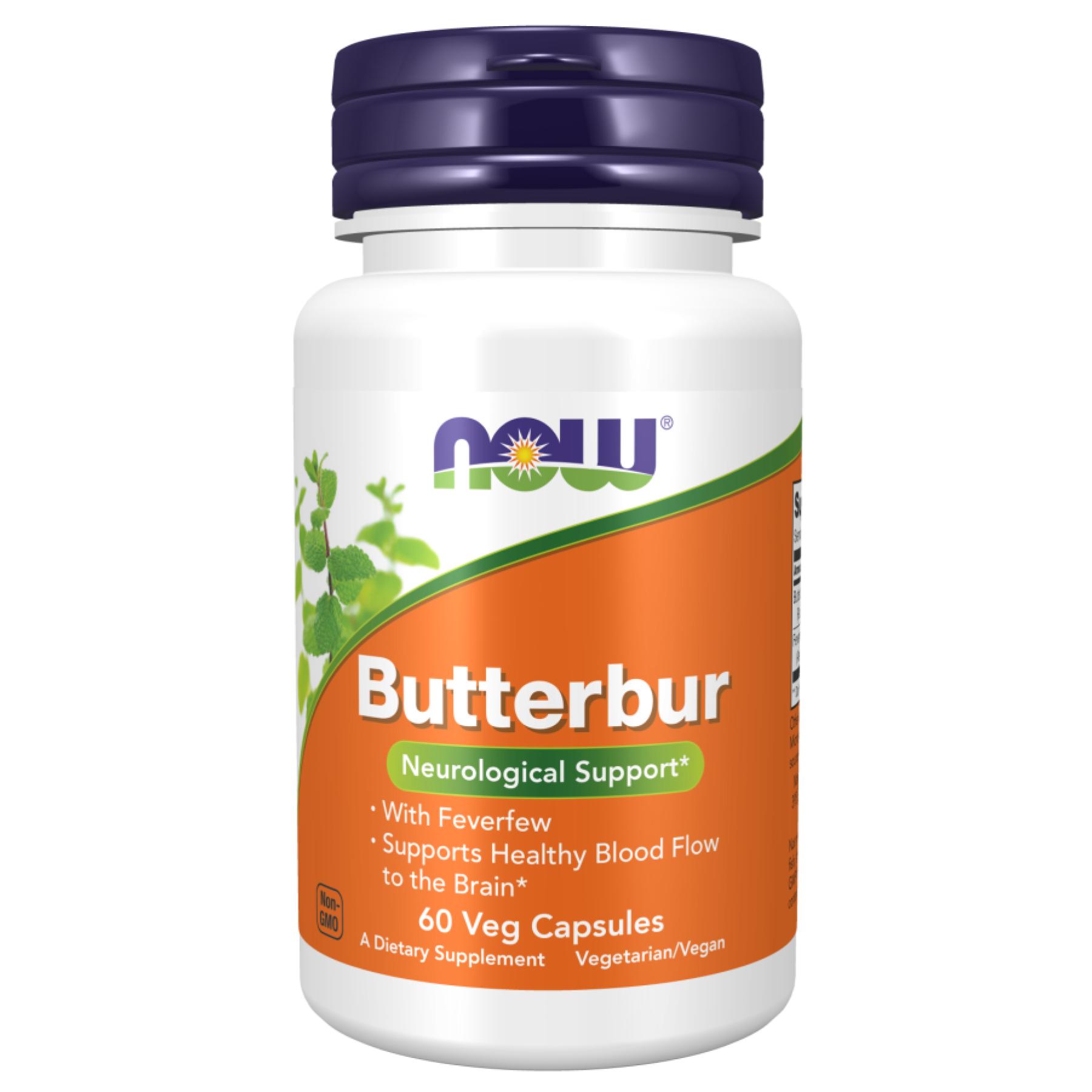 Натуральная добавка Butterbur 75 mg 60 vcaps (2022-10-2633)
