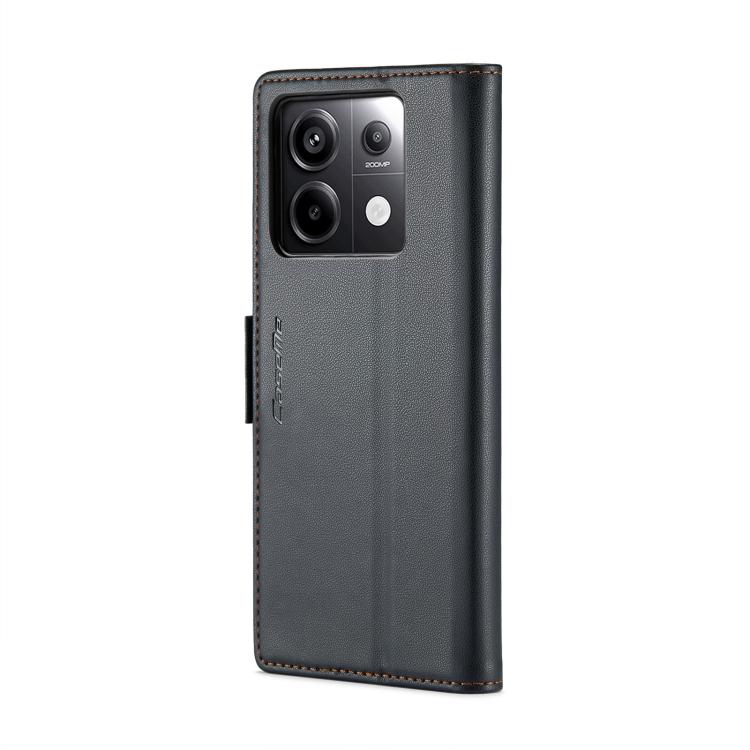 Шкіряний чохол-книжка Retro Case для Xiaomi Redmi Note 13 Pro / Poco M6 Pro Чорний (895107_1) - фото 4 Шкіряний чохол-книжка Retro Case для Xiaomi Redmi Note 13 Pro / Poco M6 Pro Чорний (895107_1) - фото 4