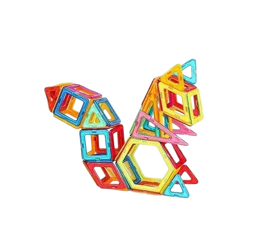 Конструктор магнітний Magical Magnet деталі 48 ел. (57711)