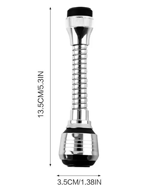 Гнучка насадка на кран 360° аератор води дифузор (00e7aeb2) - фото 3 Гнучка насадка на кран 360° аератор води дифузор (00e7aeb2) - фото 3