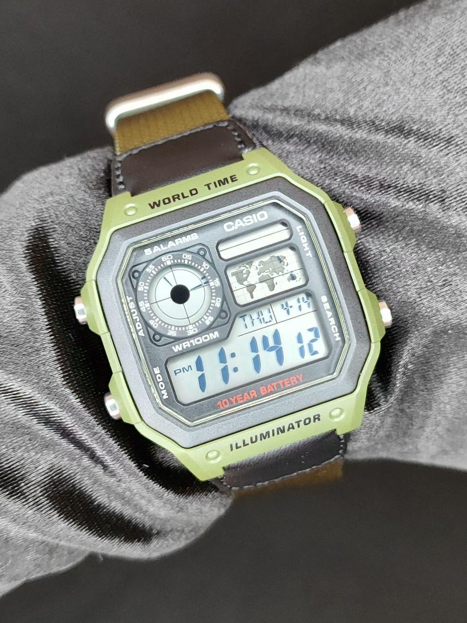 Наручные часы мужские Casio AE-1200WHB-3B (2711226894)