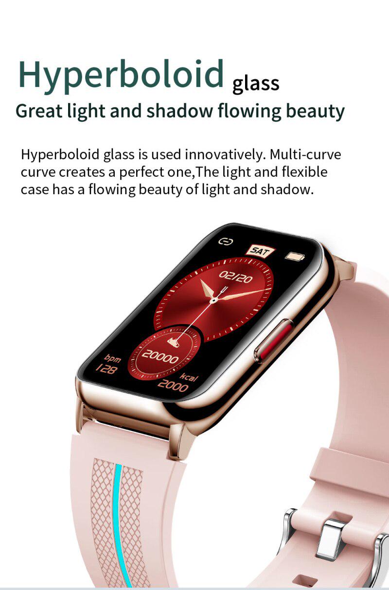 Жіночий смарт годинник Lemfo H76 Gold - фото 3