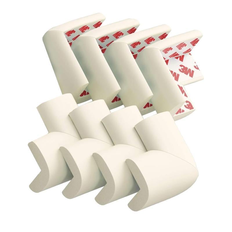 Накладки на острые углы мебели самоклеящиеся 4 шт. Бежевый (2789190686)