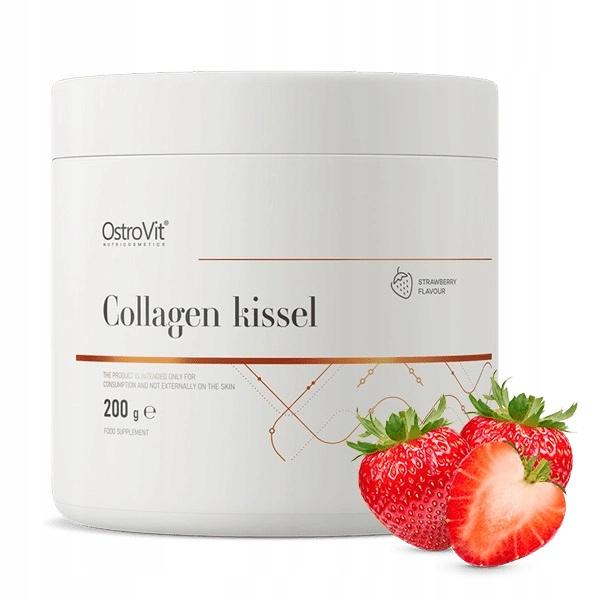 Колагеновий кисіль Ostrovit Collagen Kissel Strawberry 200 г - фото 2
